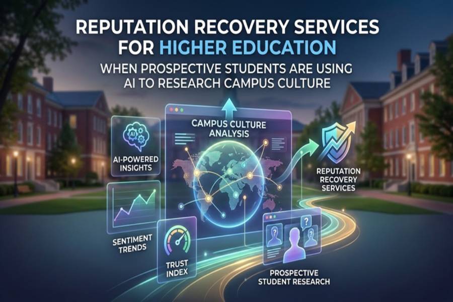 Reputation Recovery Services for Higher Education When Prospective Students Are Using AI to Research Campus Culture